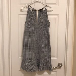 Jcrew: Flutter-hem dress in plaid
